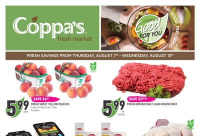 Coppa's Fresh Market Flyer August 7 to 13