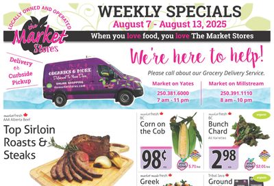 The Market Stores Flyer August 7 to 13