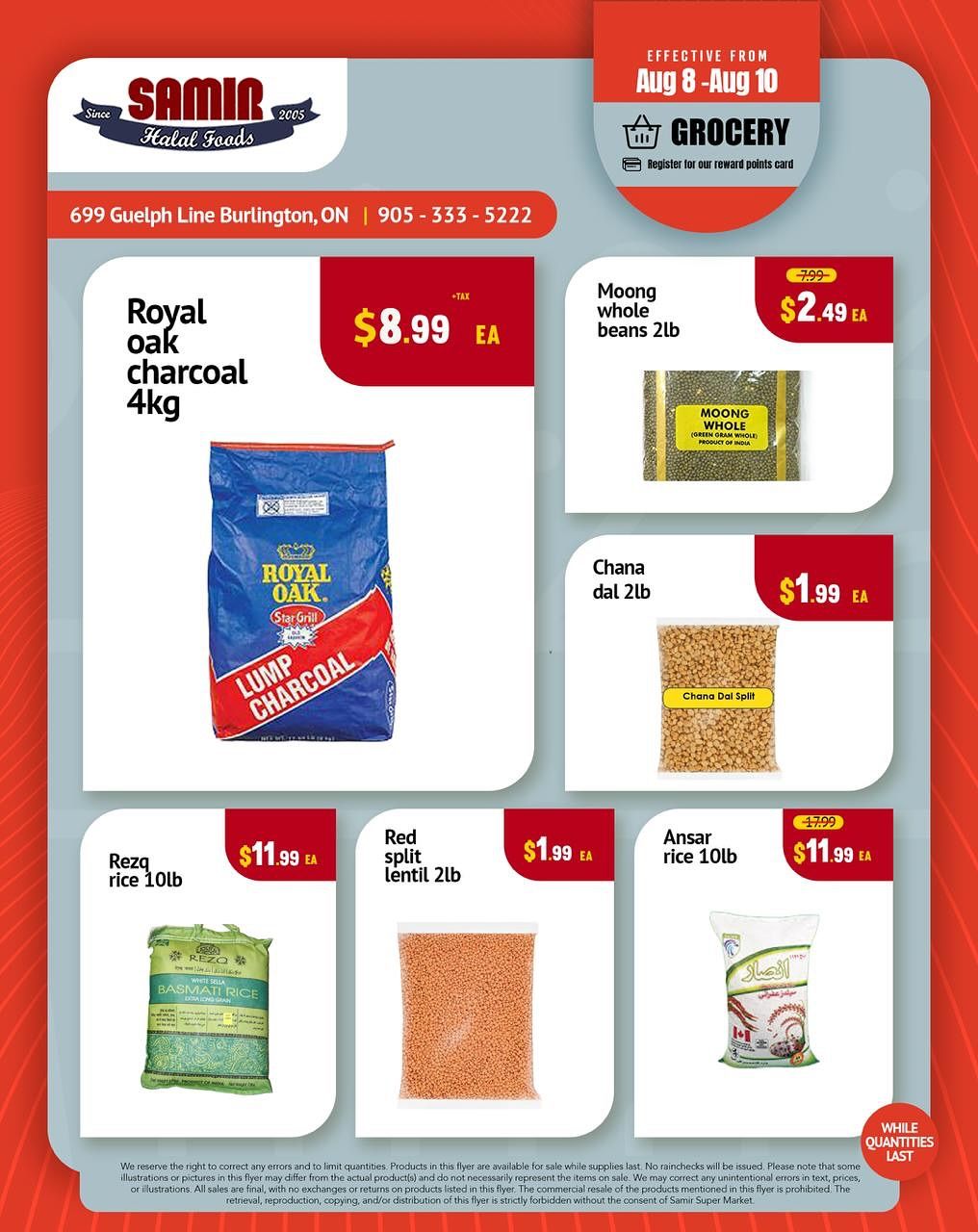 Samir Supermarket Flyer August 8 to 10