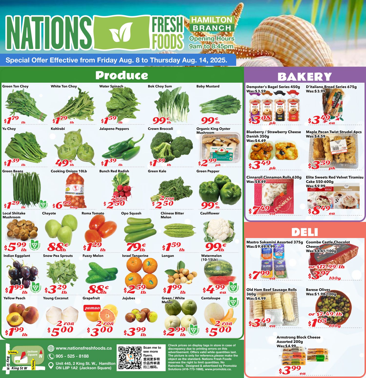 Nations Fresh Foods (Hamilton) Flyer August 8 to 14