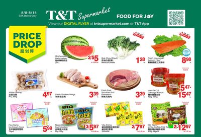 T&T Supermarket (GTA) Flyer August 8 to 14