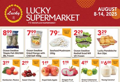 Lucky Supermarket (Winnipeg) Flyer August 8 to 14