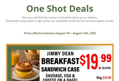 Country Traditions One-Shot Deals Flyer August 7 to 14