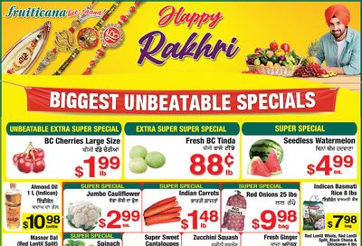 Fruiticana (Kelowna) Flyer August 7 to 1 3