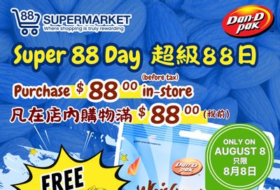 88 Supermarket Flyer August 8 to 14 88 Supermarket Flyer August 8 to 14