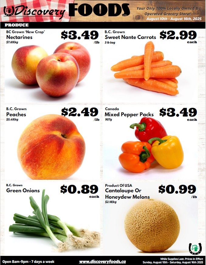 Discovery Foods Flyer August 10 to 16