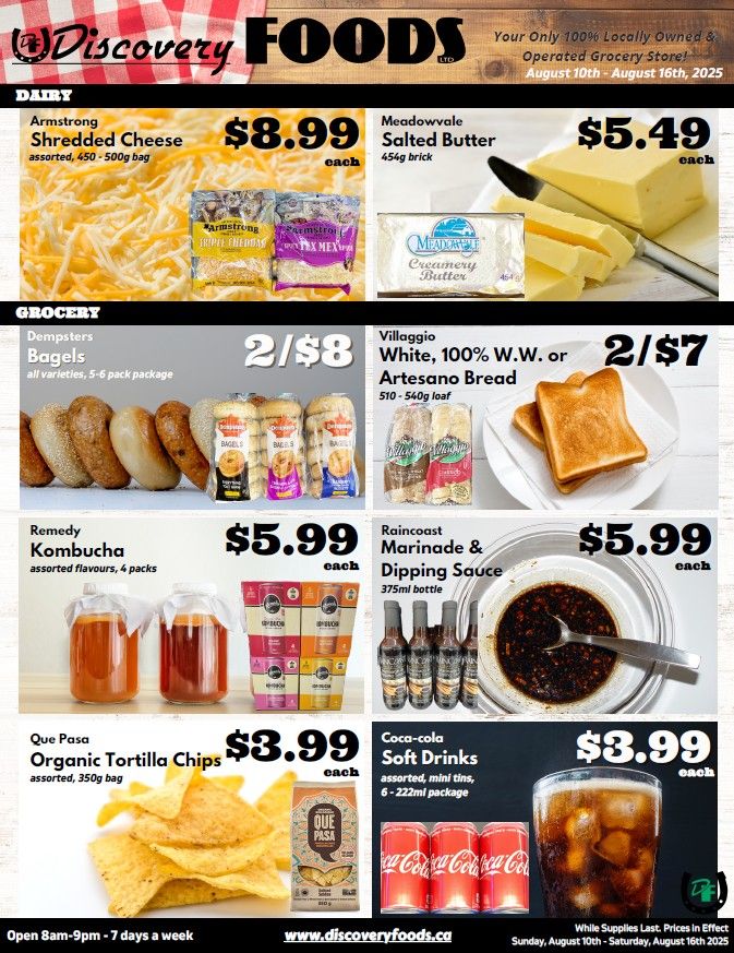 Discovery Foods Flyer August 10 to 16