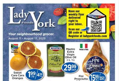 Lady York Foods Flyer August 11 to 17