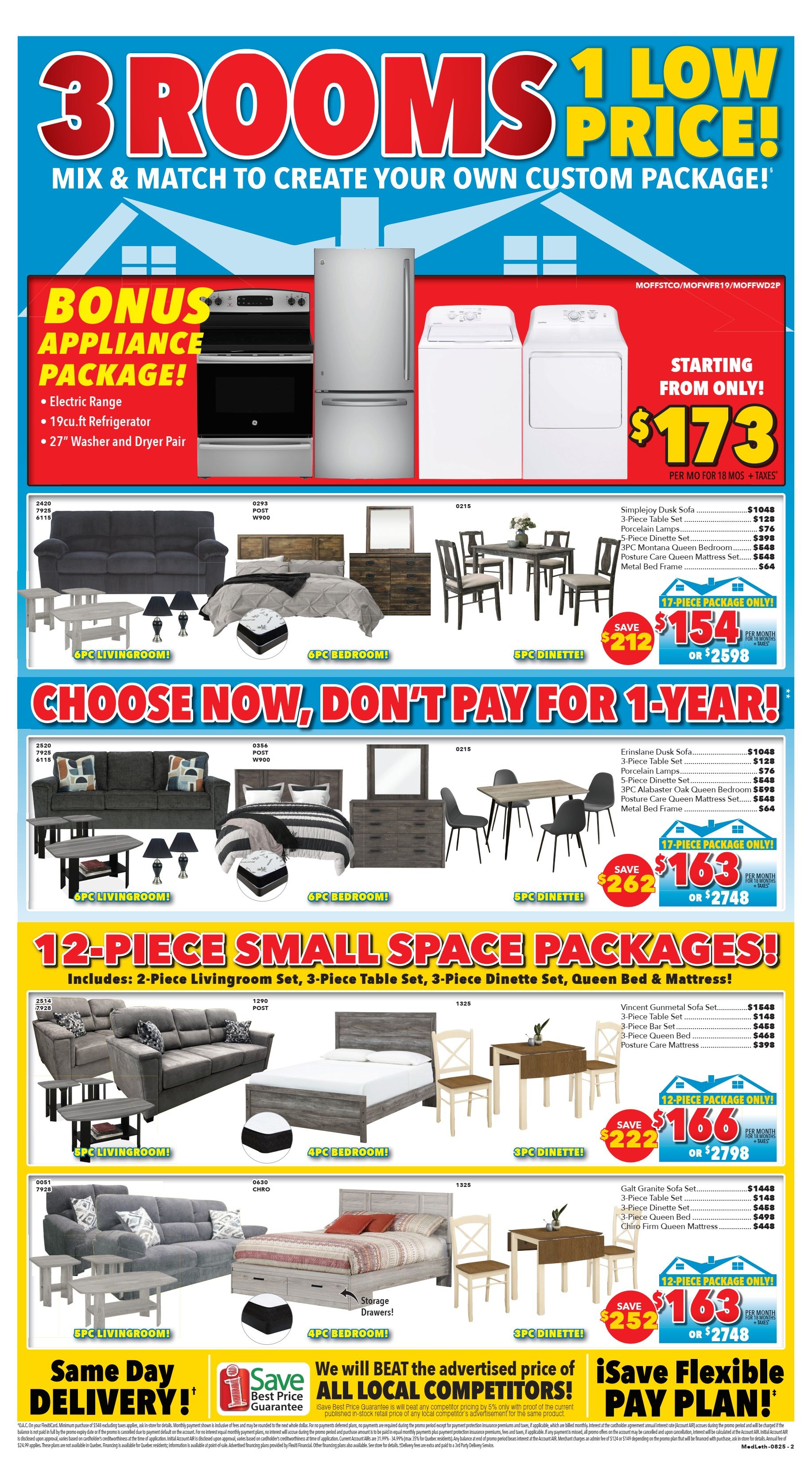 Surplus Furniture & Mattress Warehouse (Medicine Hat, Lethbridge) Flyer August 11 to 24