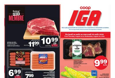 Coop IGA Flyer August 14 to 20