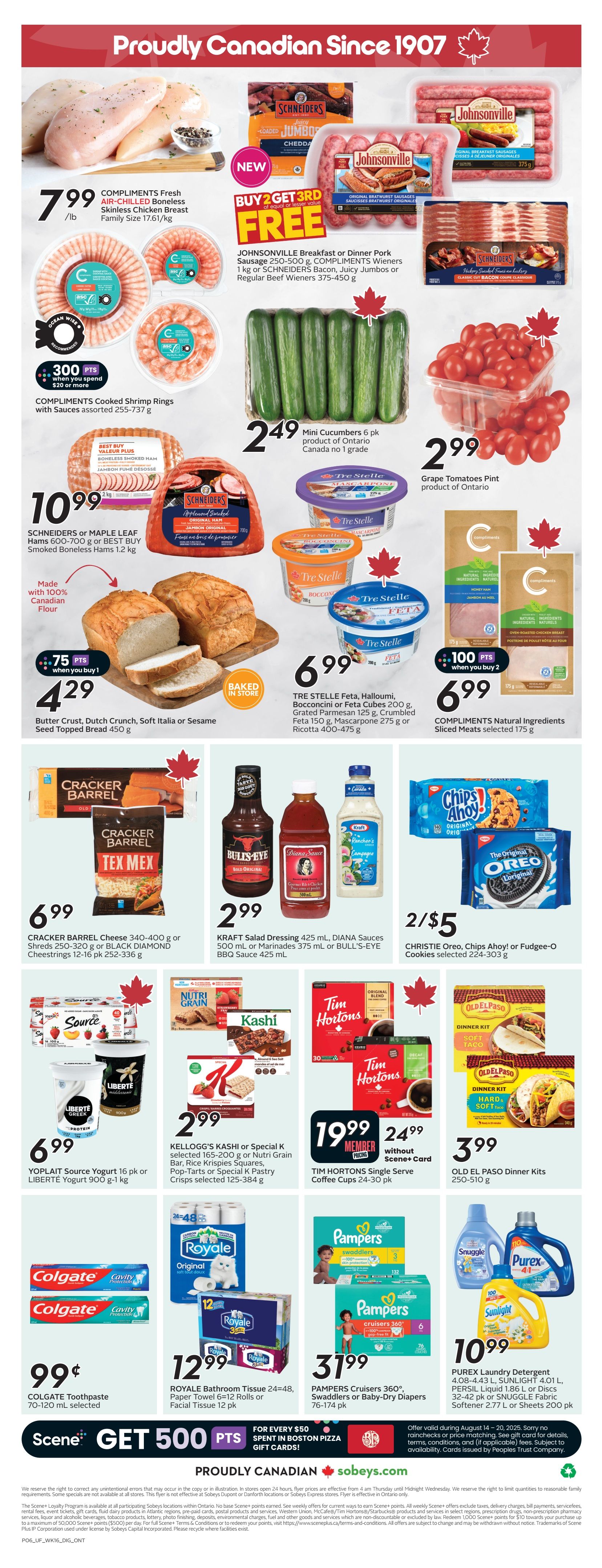 Sobeys Urban Fresh Flyer August 14 to 20