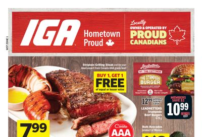 IGA (West) Flyer August 14 to 20
