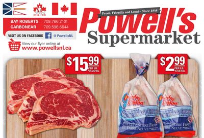 Powell's Supermarket Flyer August 14 to 20