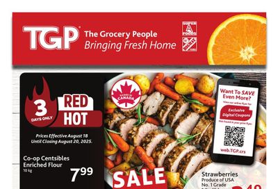 TGP The Grocery People Flyer August 14 to 20 TGP The Grocery People Flyer August 14 to 20