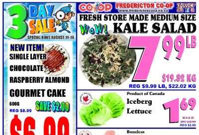 Fredericton Co-op Flyer August 14 to 20