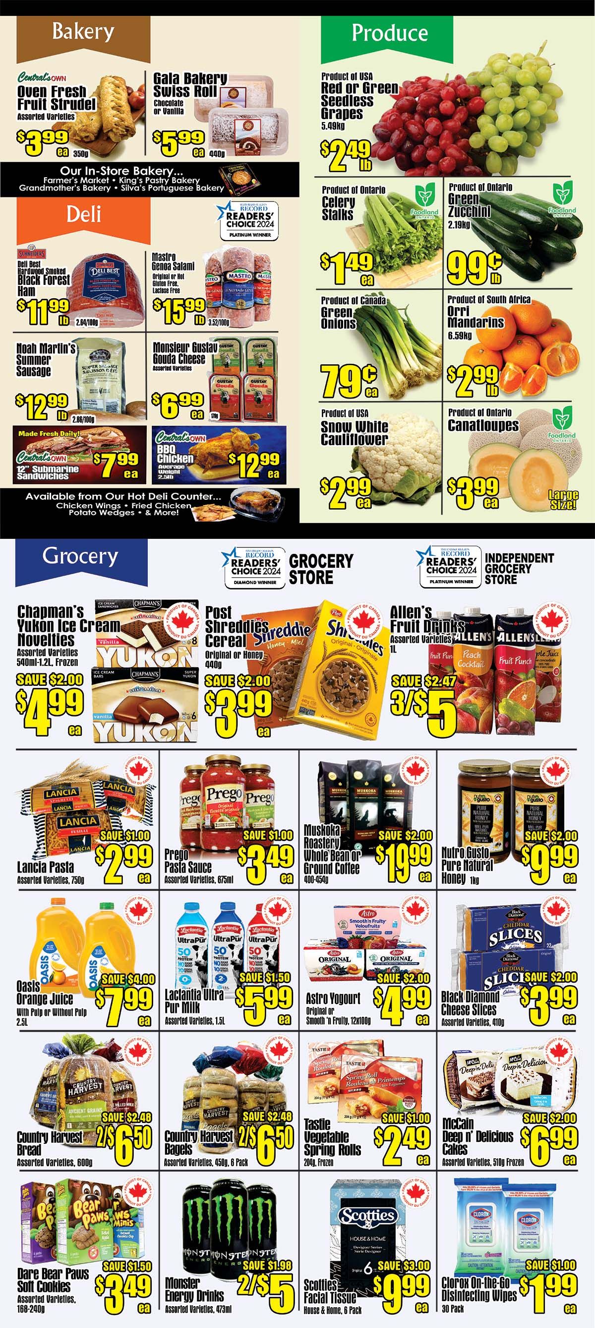 Central Fresh Market Flyer August 14 to 21