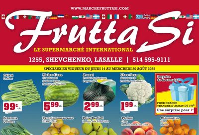 Frutta Si Flyer August 14 to 20