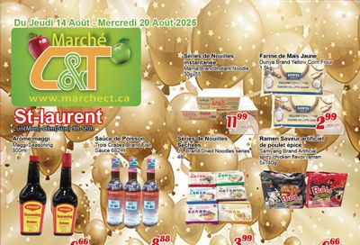 Marche C&T (St. Laurent) Flyer August 14 to 20