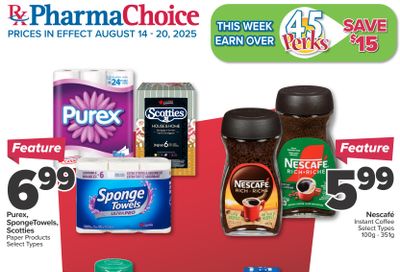 PharmaChoice (BC, AB, SK & MB) Flyer August 14 to 20
