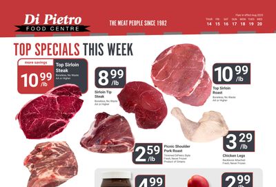 Di Pietro Food Centre Flyer August 14 to 20