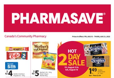 Pharmasave (West) Flyer August 15 to 21