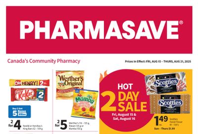 Pharmasave (ON) Flyer August 15 to 21