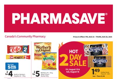 Pharmasave (ON) Flyer August 15 to 28