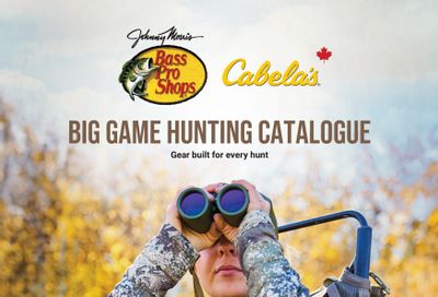 Cabela's Big Game Hunting Catalogue August 14 to September 24