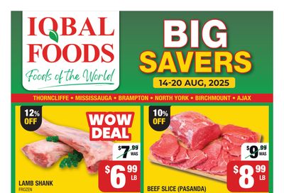 Iqbal Foods Flyer August 14 to 20