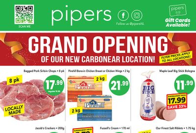 Pipers Superstore Flyer August 14 to 20 Pipers Superstore Flyer August 14 to 20