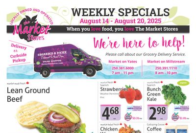 The Market Stores Flyer August 14 to 20