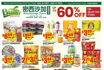 Btrust Supermarket (Mississauga) Flyer August 15 to 21