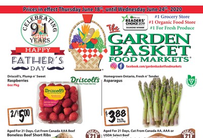The Garden Basket Flyer June 18 to 24