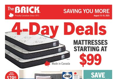 The Brick Flyer August 15 to 27