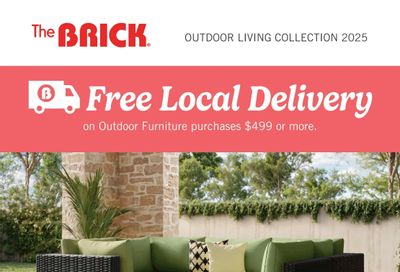 The Brick Outdoor Living Collection Flyer August 15 to September 18