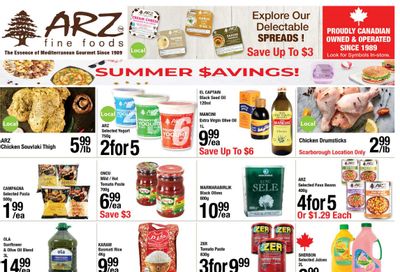 Arz Fine Foods Flyer August 15 to 21