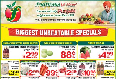 Fruiticana (Kelowna) Flyer August 15 to 20