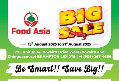 FoodAsia Flyer August 15 to 21 FoodAsia Flyer August 15 to 21