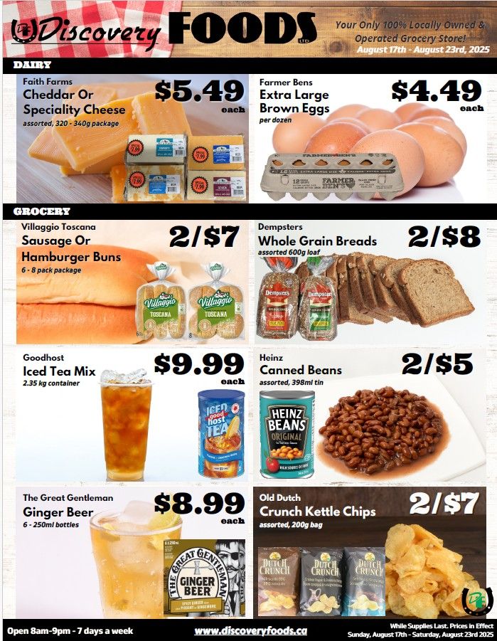 Discovery Foods Flyer August 17 to 23