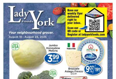 Lady York Foods Flyer August 18 to 24