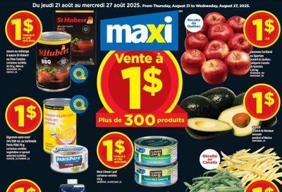 Maxi Flyer August 21 to 27