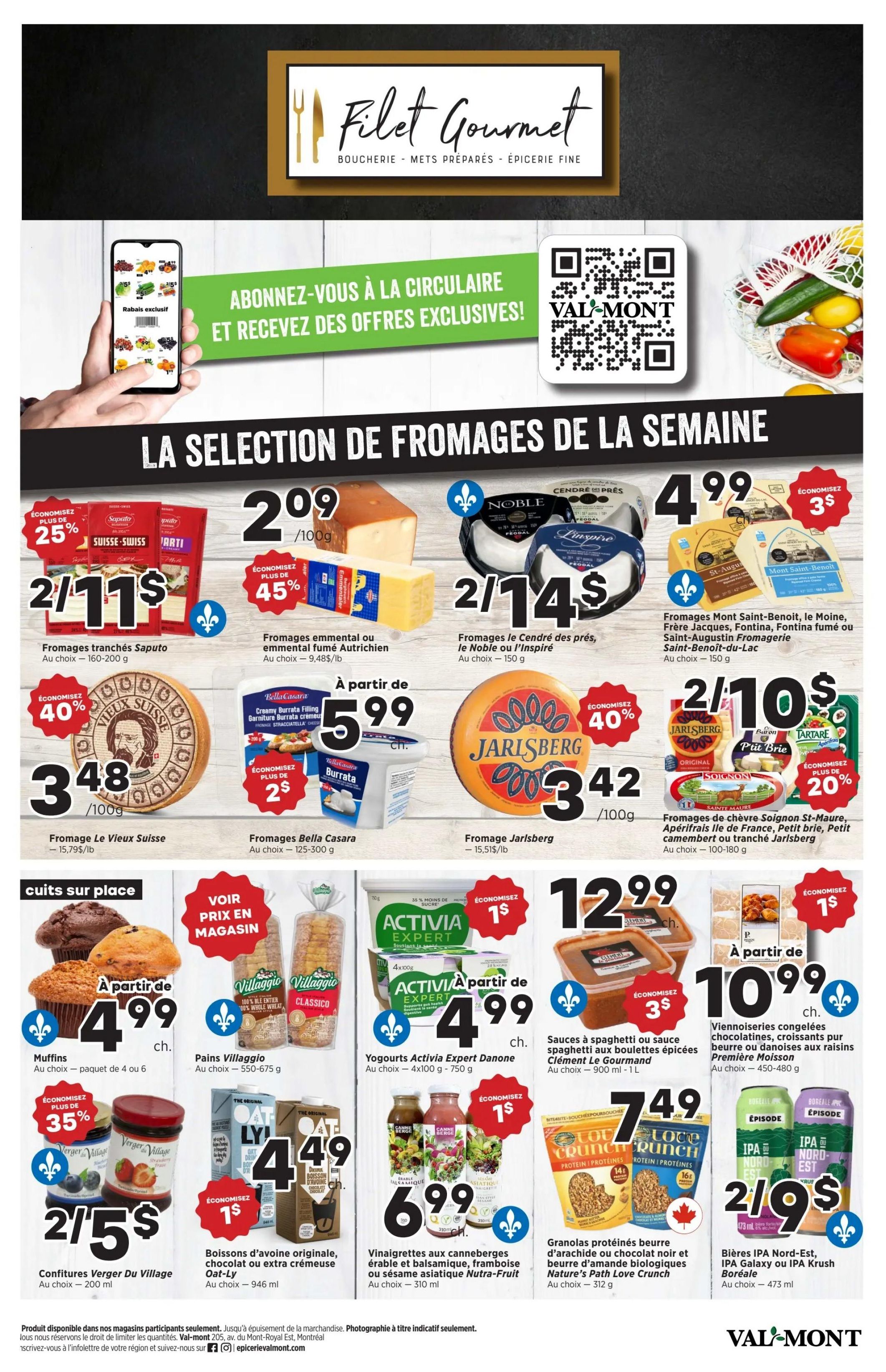 Val-Mont Flyer August 21 to 27
