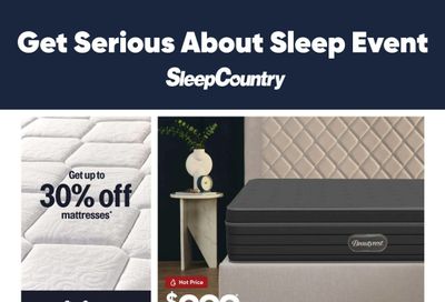 Sleep Country Flyer August 20 to 26 Sleep Country Flyer August 20 to 26