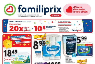 Familiprix Extra Flyer August 21 to 27
