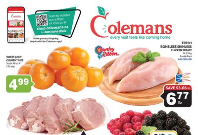 Coleman's Flyer August 21 to 27