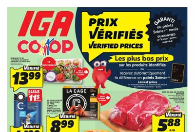 IGA (NB) Flyer August 21 to 27