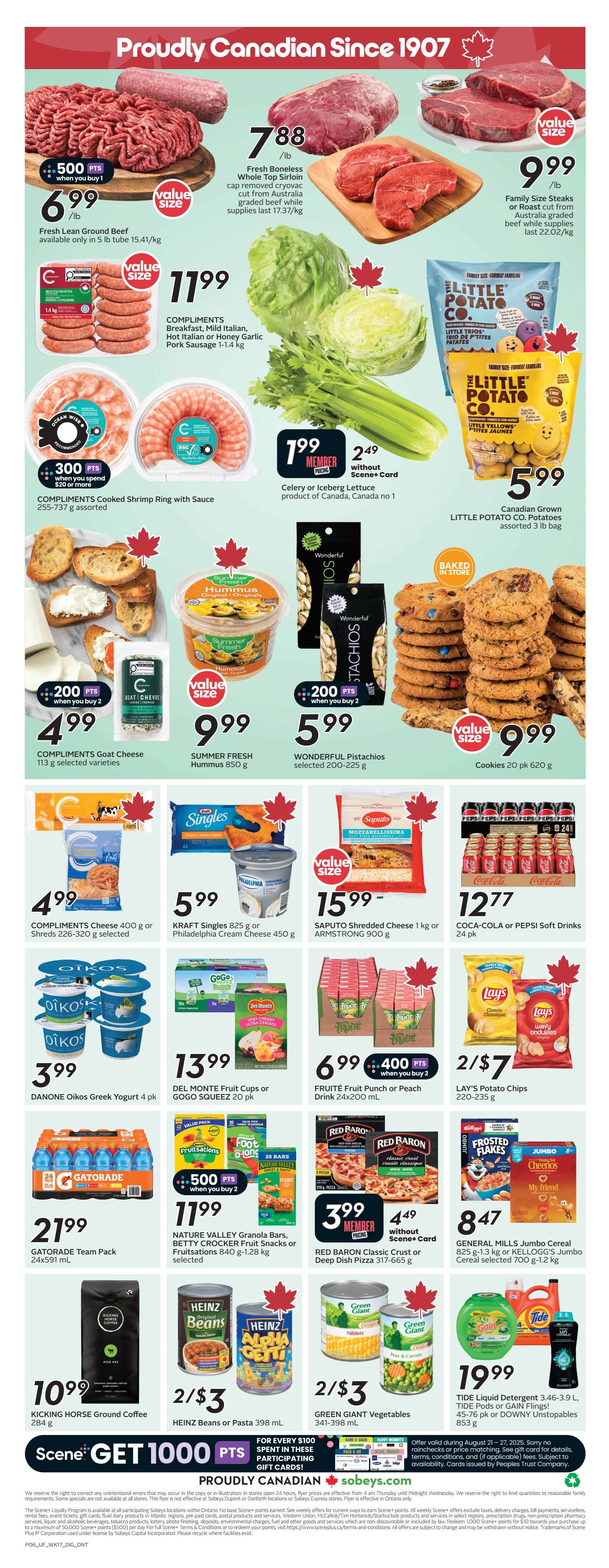 Sobeys Urban Fresh Flyer August 21 to 27