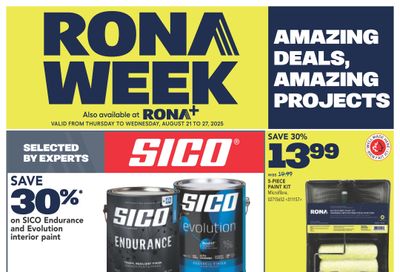 Rona & Rona+ (ON) Flyer August 21 to 27