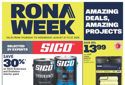 Rona & Rona+ (Atlantic) Flyer August 21 to 27