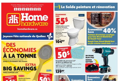 Home Hardware (QC) Flyer June 18 to 24